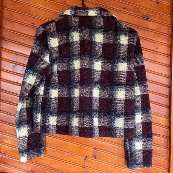 Palmetto’s Vintage Plaid Teddy Jacket - Picture 2 of 4